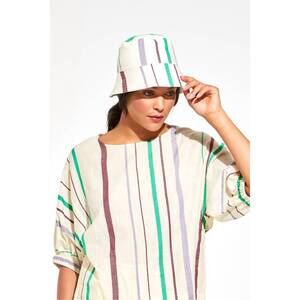 NEW MAPOESIE women's nina praia hat in off white
